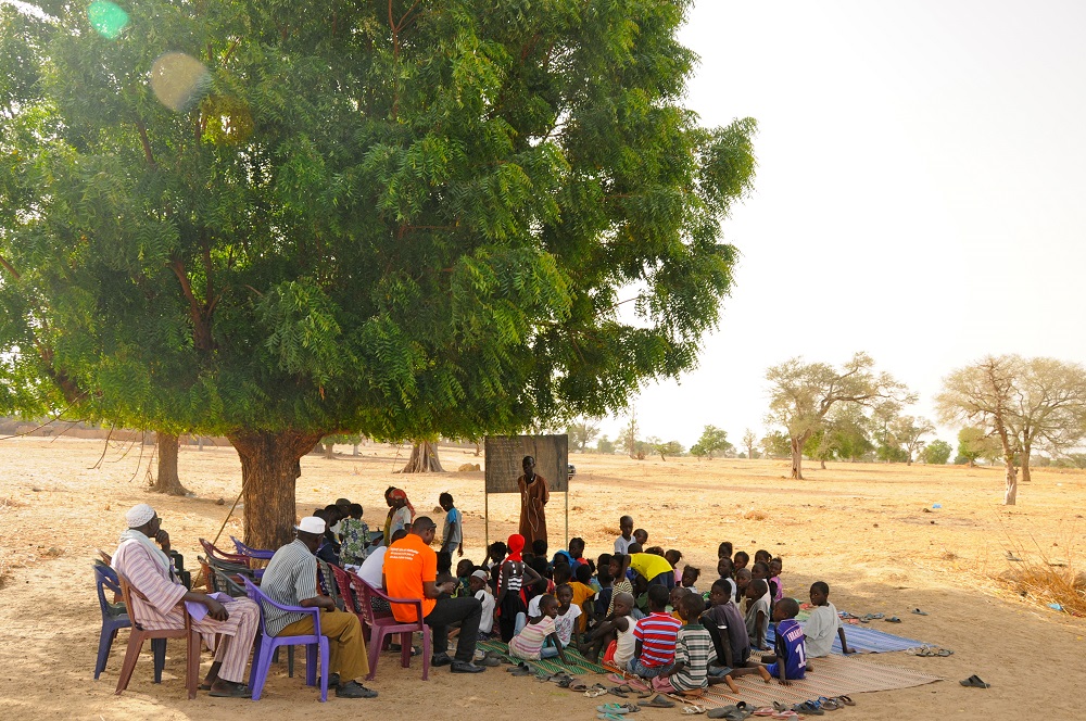 A Literacy Boost reading assessment in Senegal