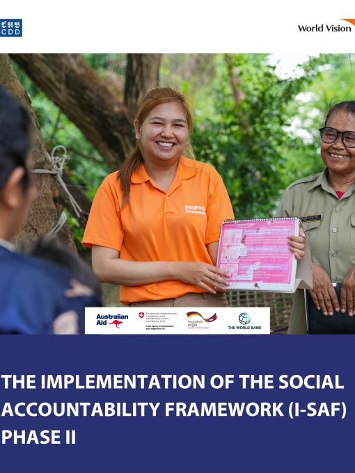 The Implementation of the social accountability framework (I-SAF) Phase II