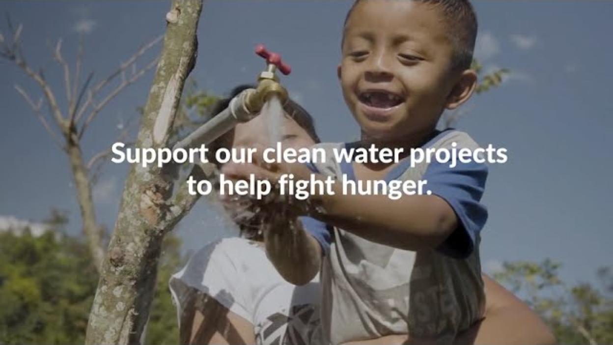 World Vision's Global Hunger Response Provides Clean Water