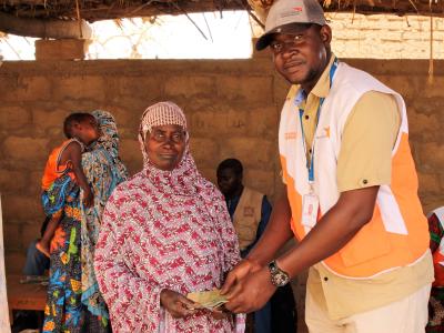 "I was lucky to be one of the people selected by World Vision for the resilience project, which supports assets’ creation or rehabilitation in my village. They pay us according to the number of days we have worked on the project.”