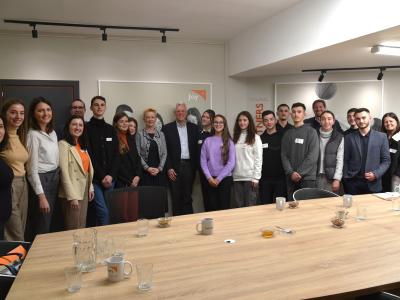 World Vision Albania’s Impact Club met with French and German Ambassadors 