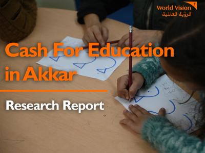 Cash for education in akkar 