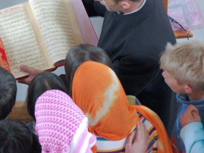 Religious text Bosnian children 
