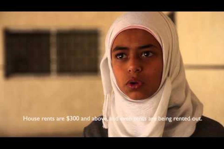 Our uncertain future; the children behind the report: Dounia, 15*