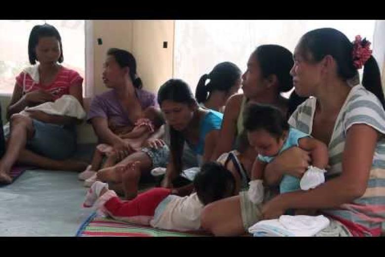 Haiyan Response: Women and Young Children Space (WaYCS) | World Vision