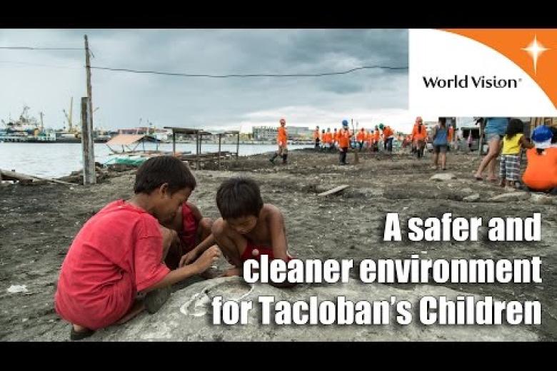A safer and cleaner environment for Tacloban’s Children/World Vision