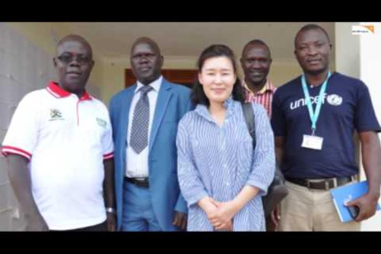 KOICA country director visits World Vision Uganda Abim Projects