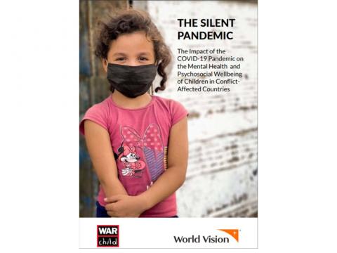 The Silent Pandemic Report Cover_child in mask