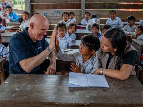 Andrew Morley visit to Cambodia