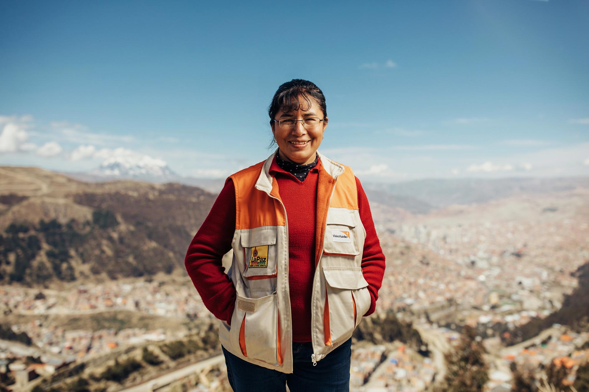 World Vision worker Doris from Bolivia