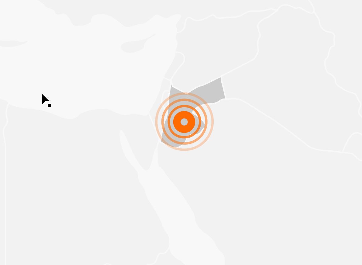 Jordan Emergency Map