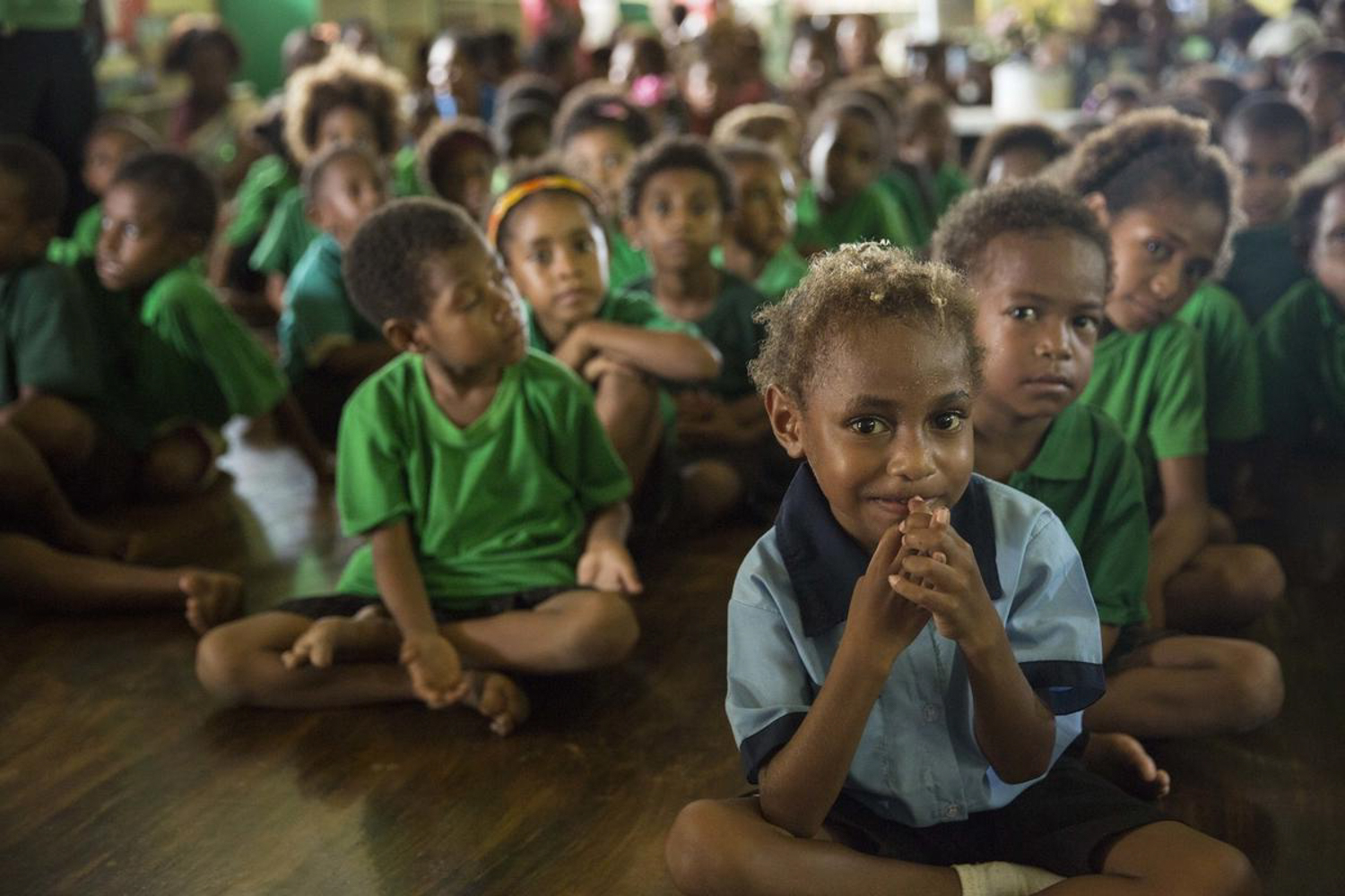 It takes you and me to end physical violence Papua New Guinea children