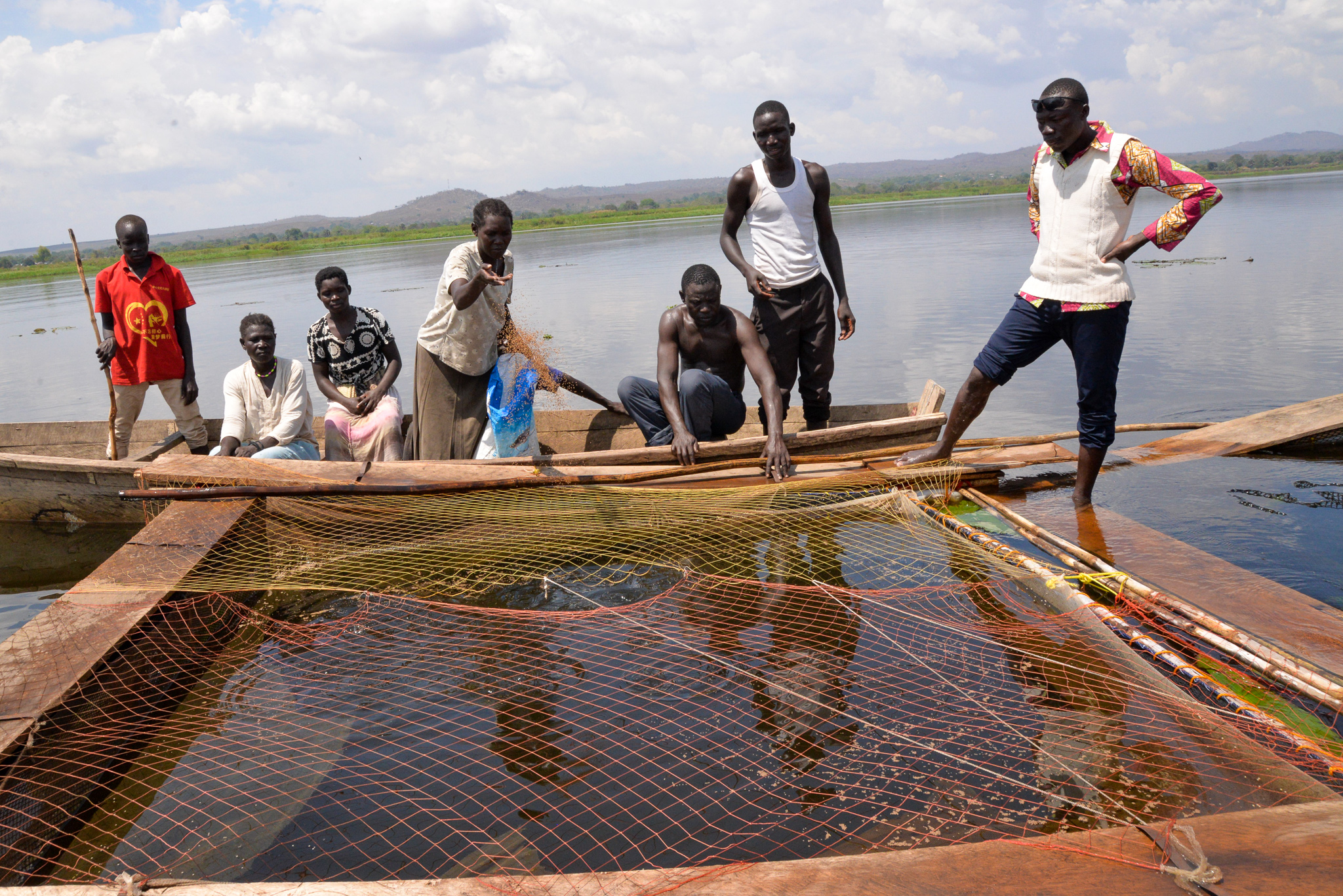 Fish and rabbit farming providing hope and for communities in
