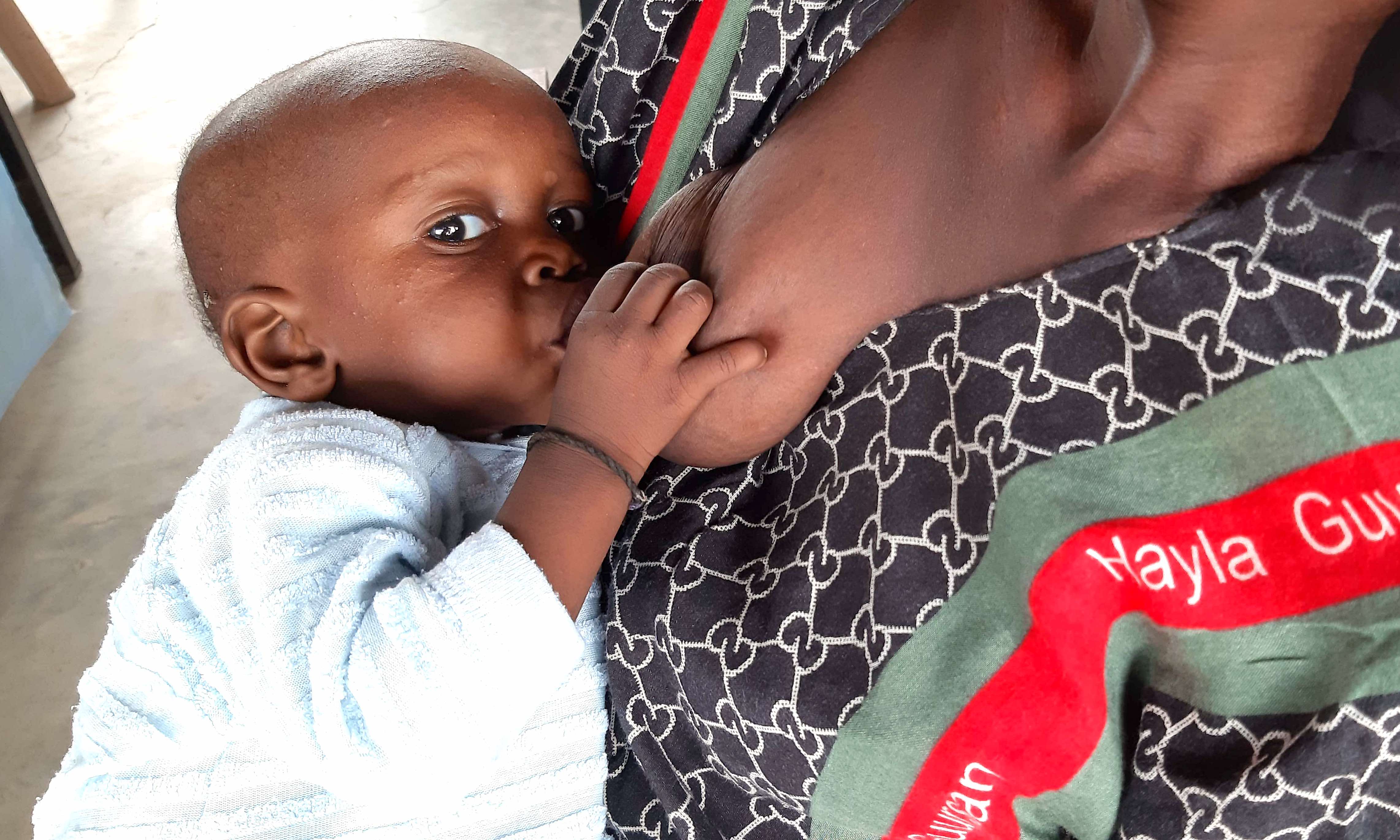 On Breastfeeding Week, South Sudanese mother shares COVID