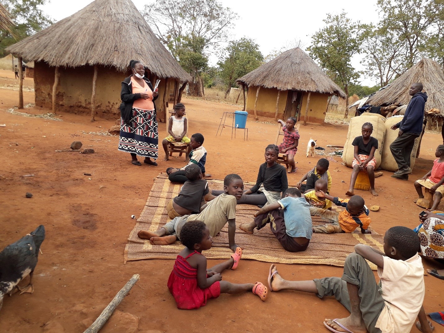 Community volunteer takes pride in helping her community Zambia