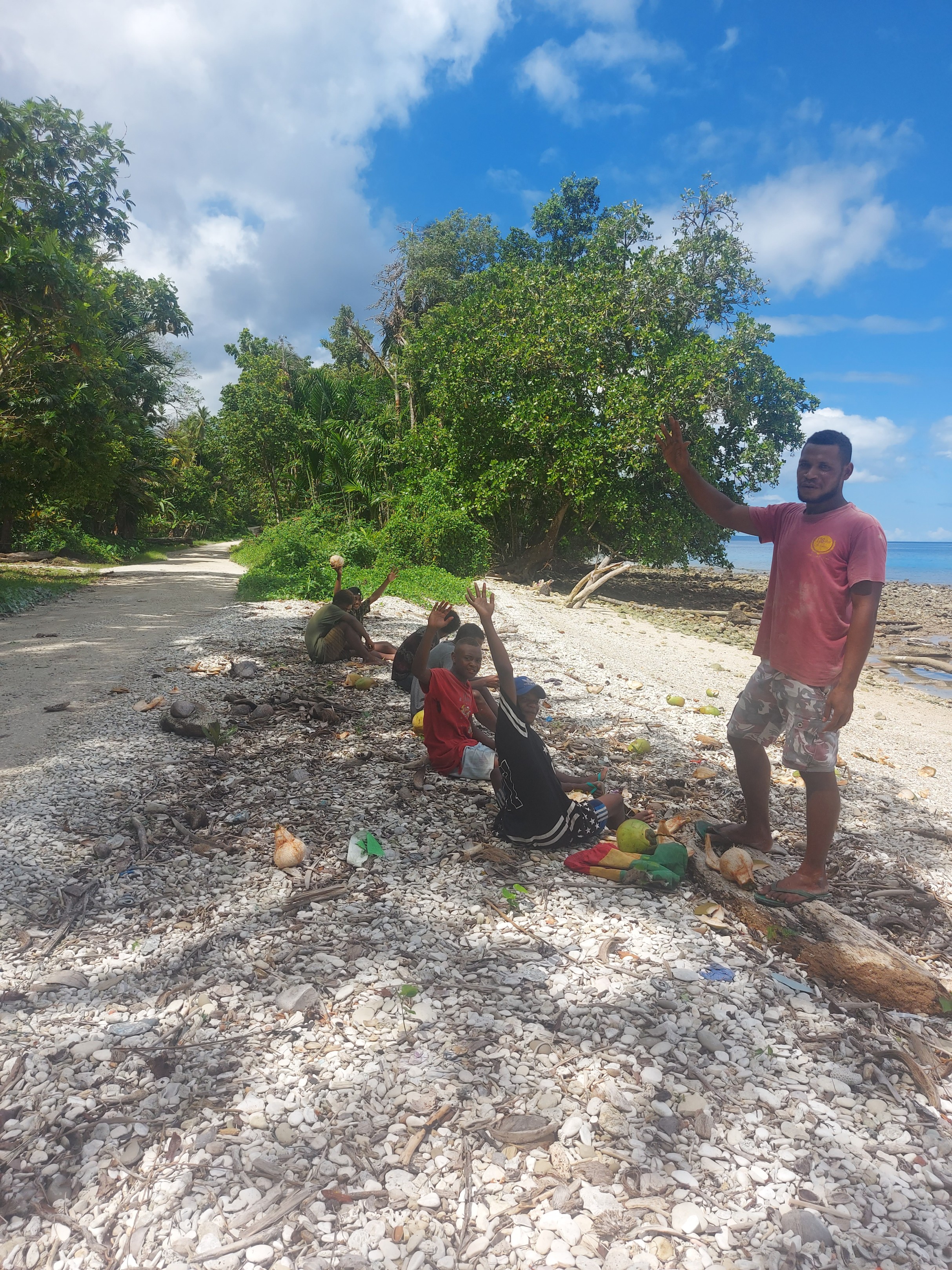 Young child in Solomon Islands
