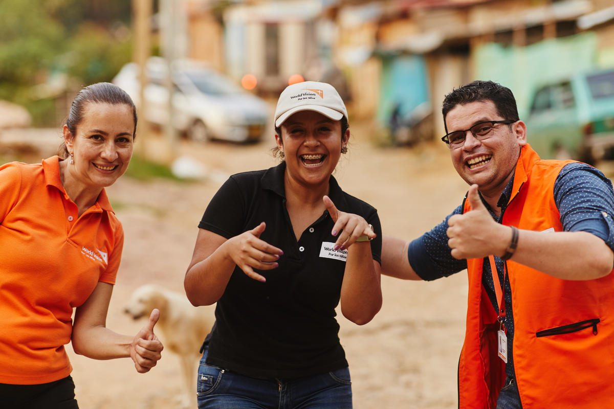 World Vision Staff in Colombia