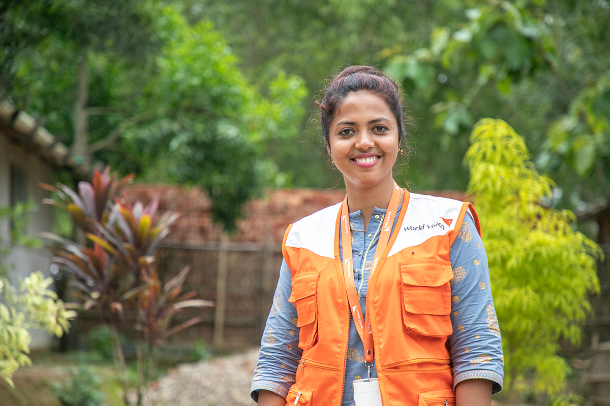 World Vision staff member in Bangladesh