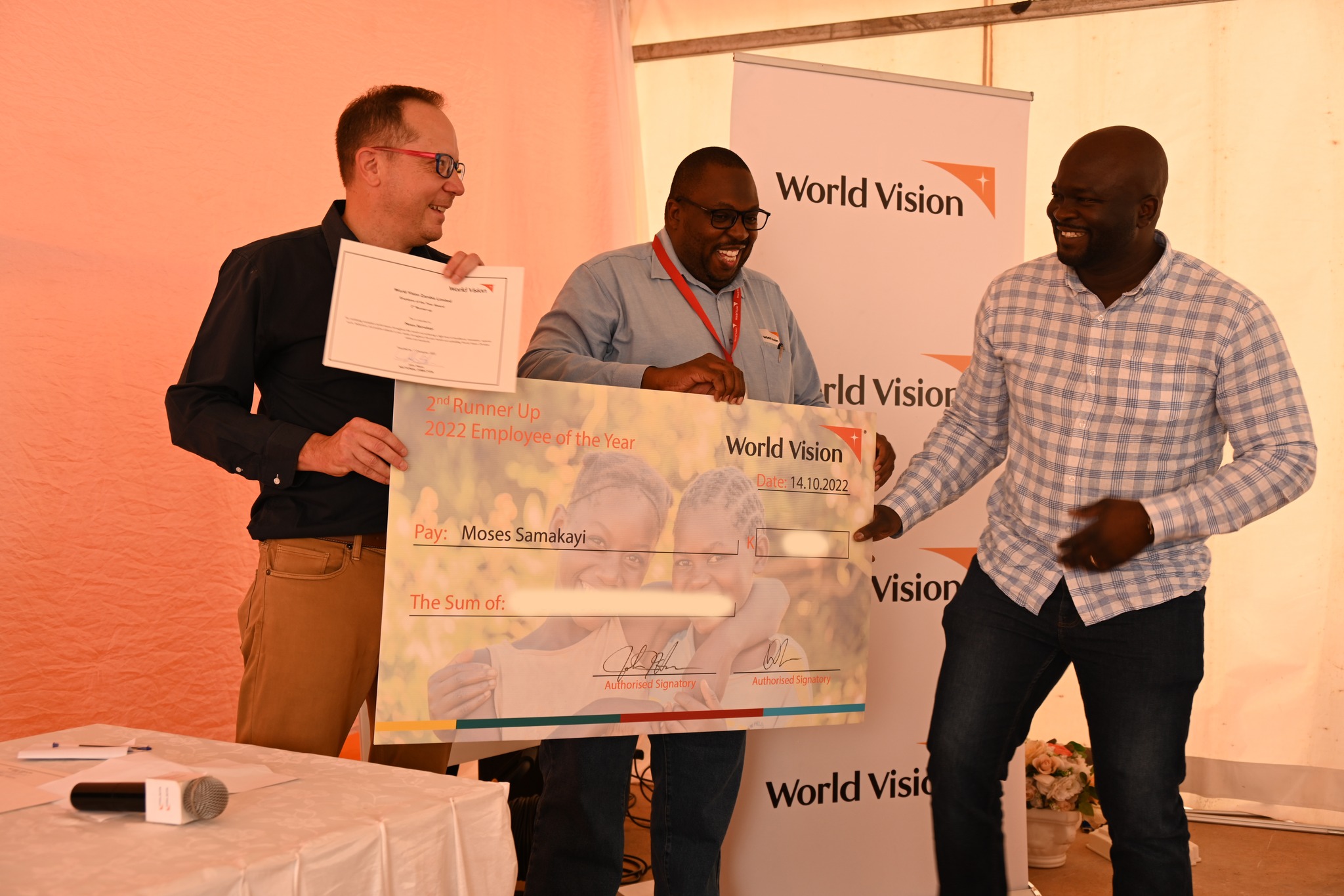 World Vision Zambia recognises staff’s FY22 performance | Zambia