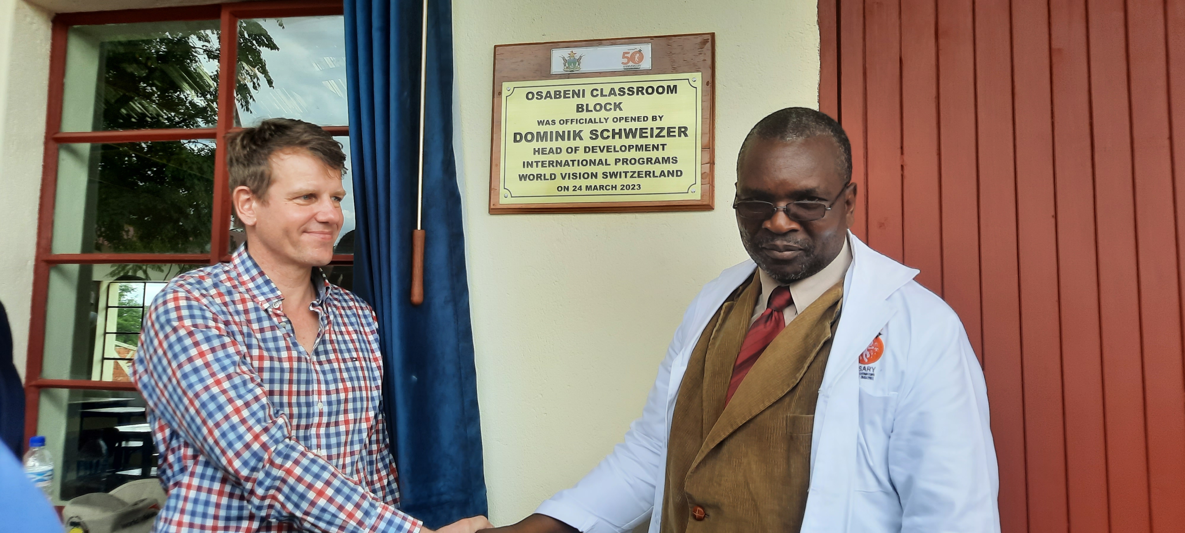 World Vision Zimbabwe Provides New Classroom Block to Improve Access to