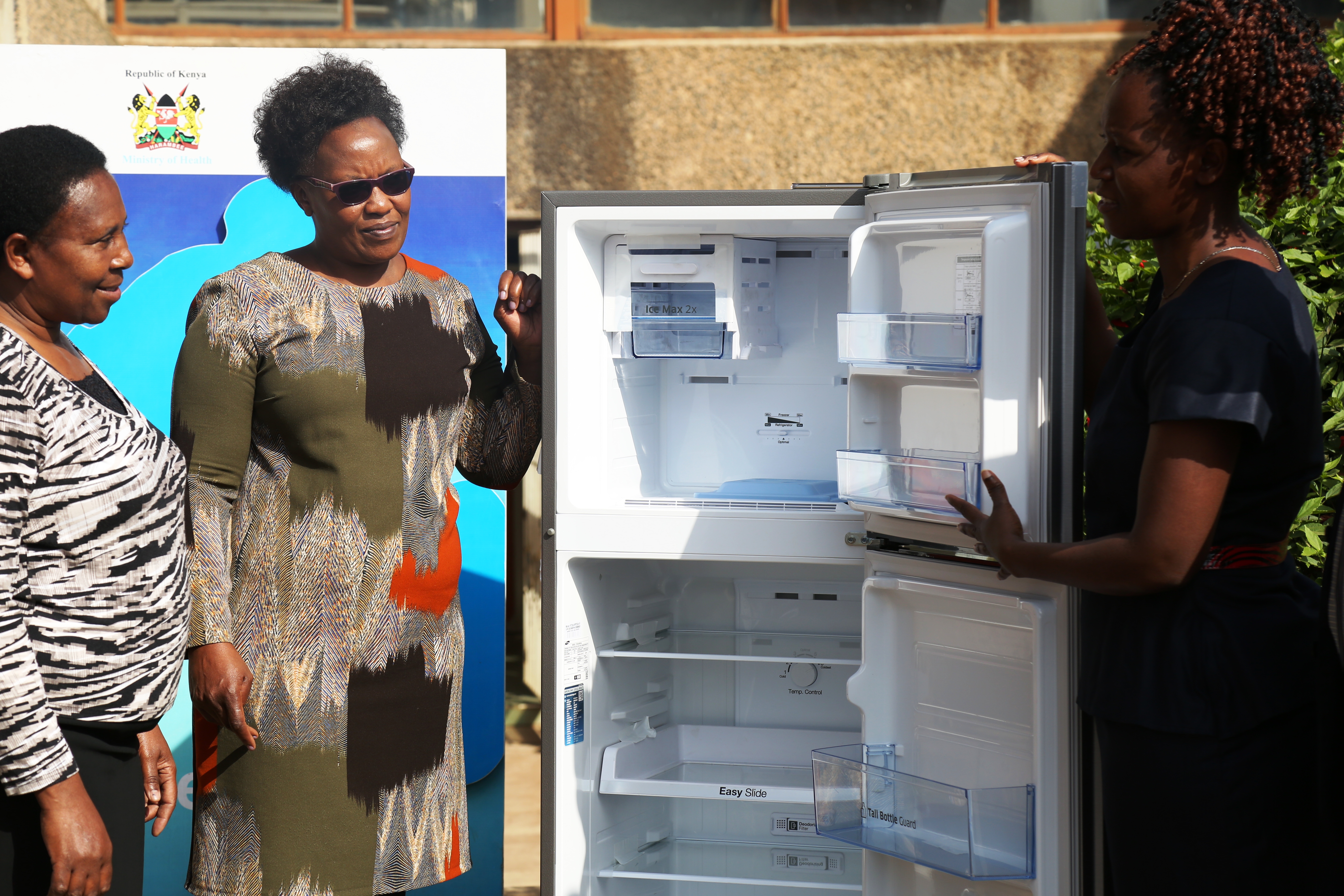 World Vision Donates Refrigerator To Ministry Of Health In Support