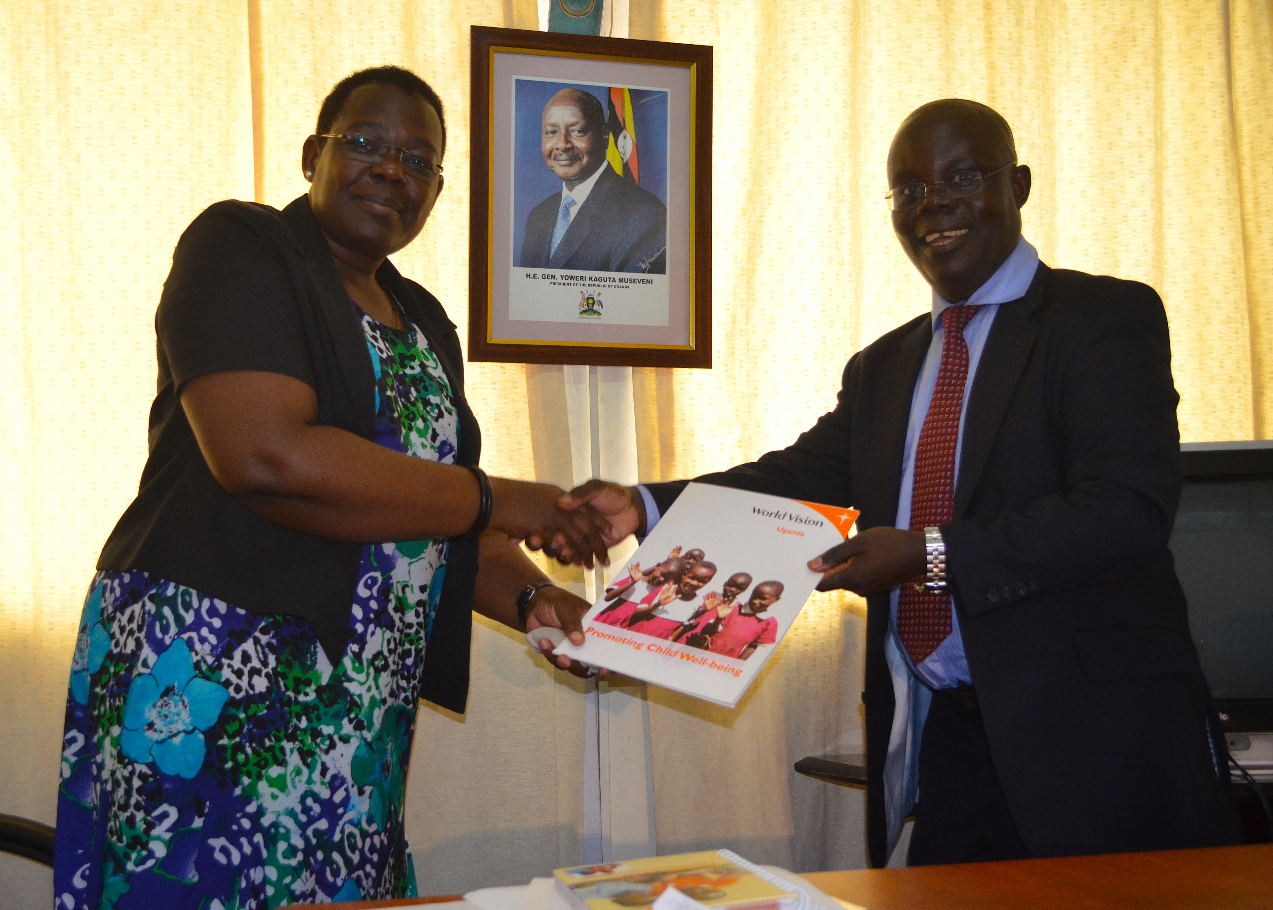 World Vision Uganda renews MOU with Government to continue supporting