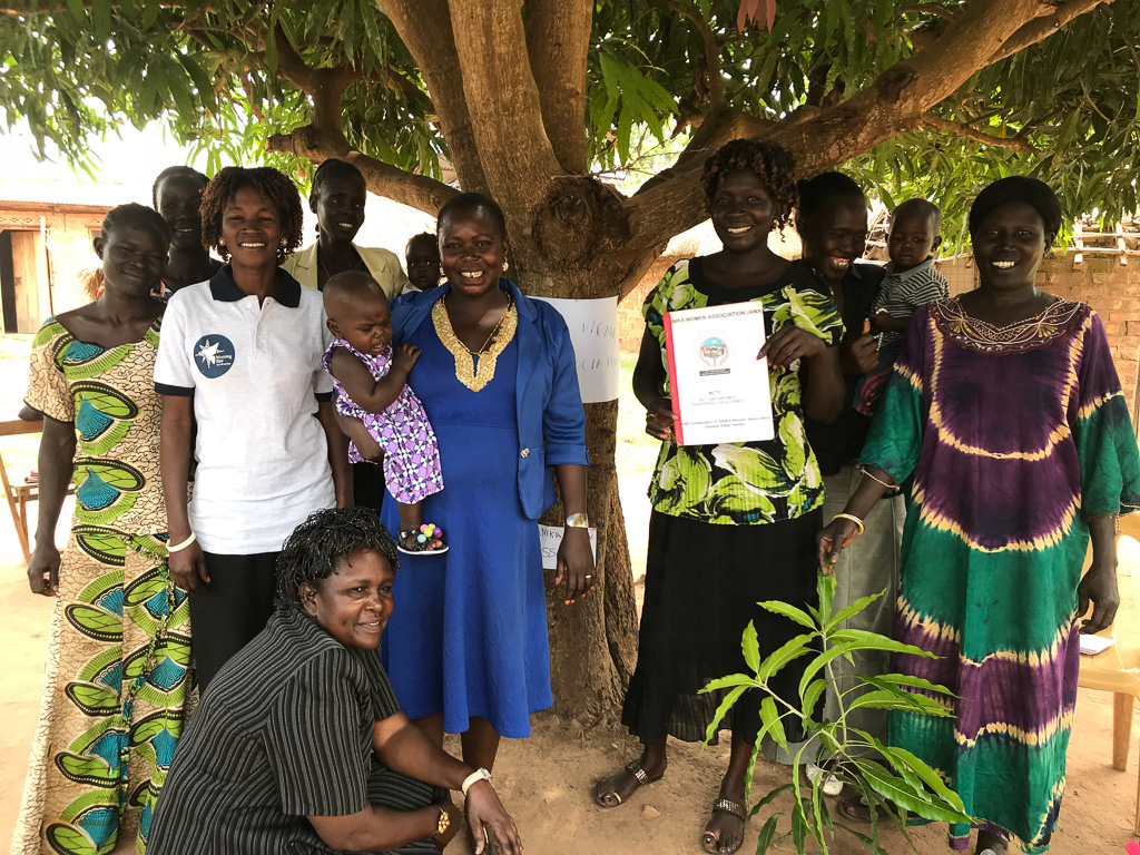 Women leaders were trained in preventing sexual gender based violence