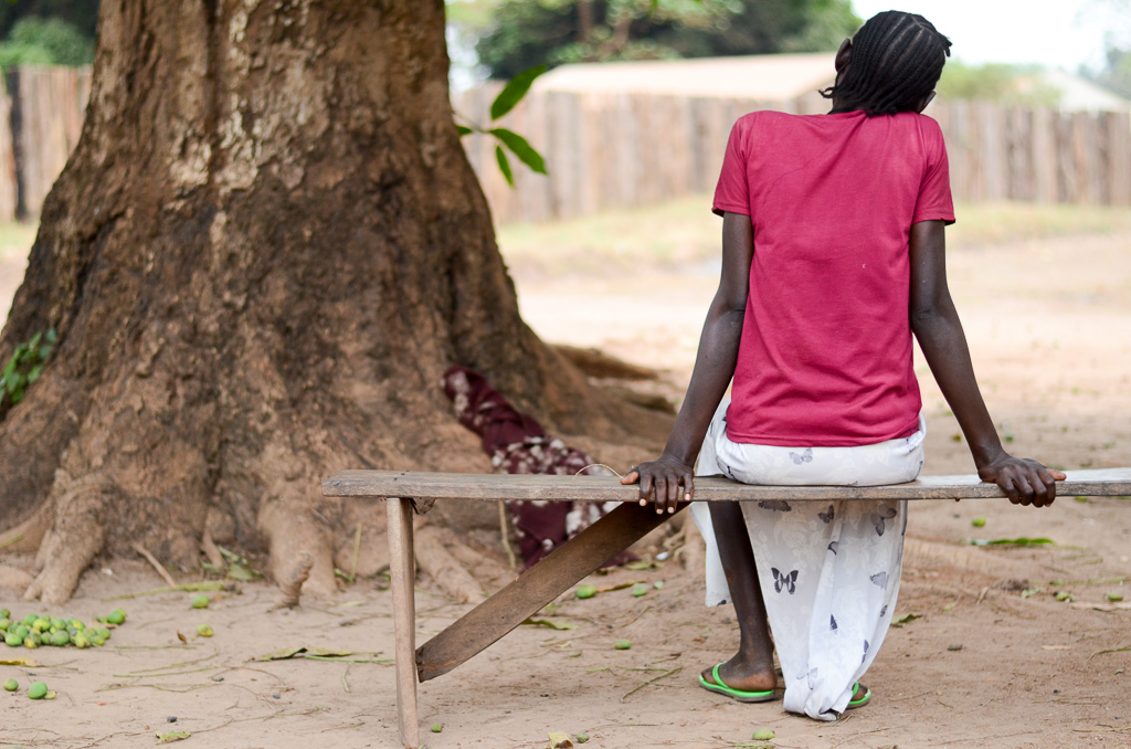 A survivor of sexual assault, a result of South Sudan's conflict