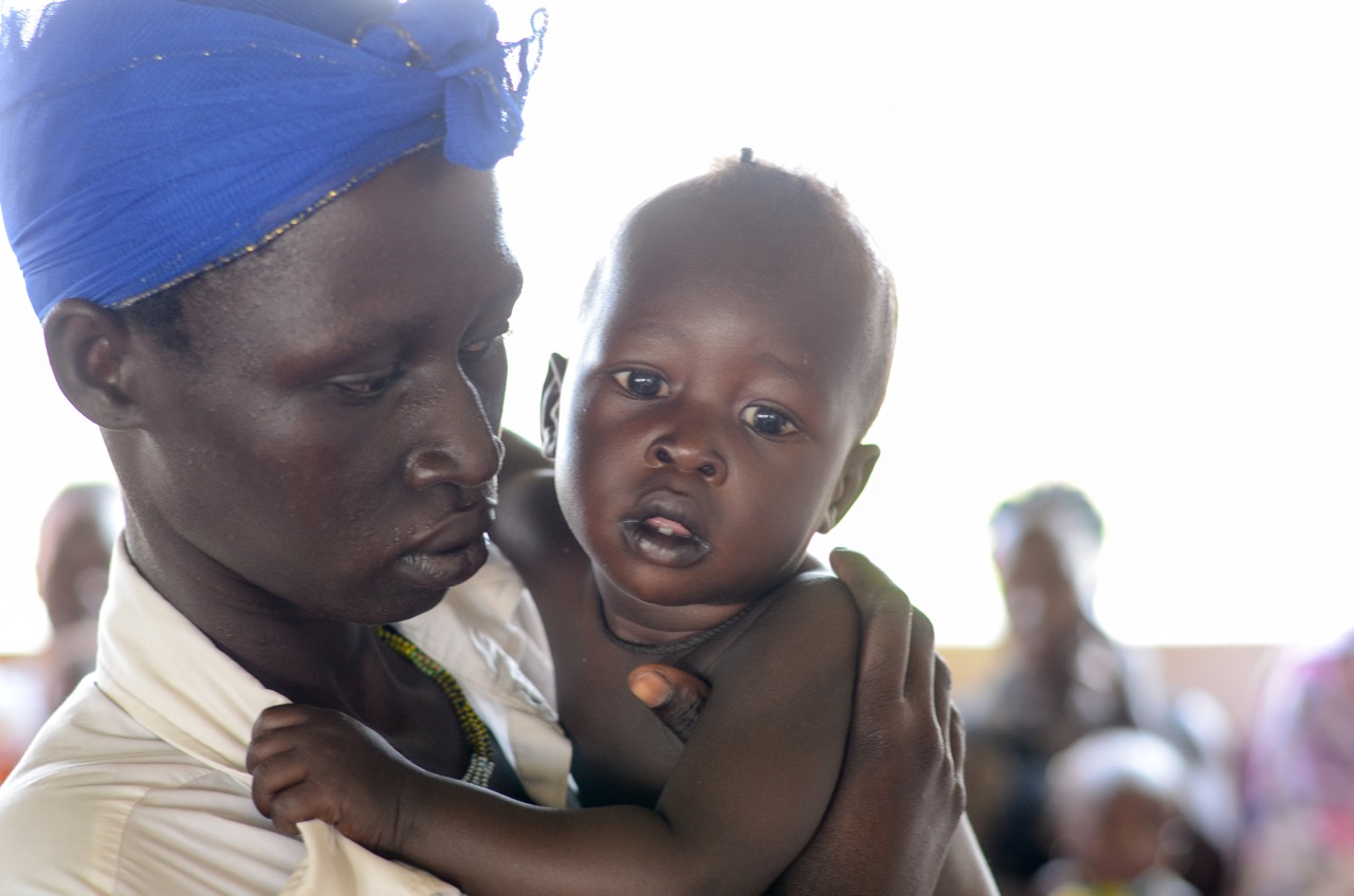 Wilma and John Jacob - participants of the nutrition centre