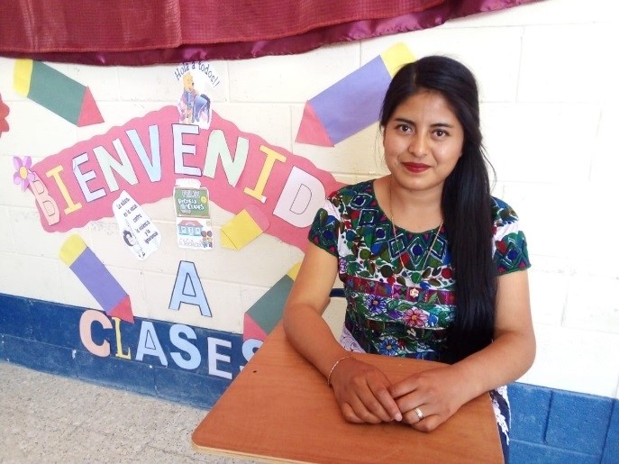 Martha who participates in the Puentes Project in Guatemala