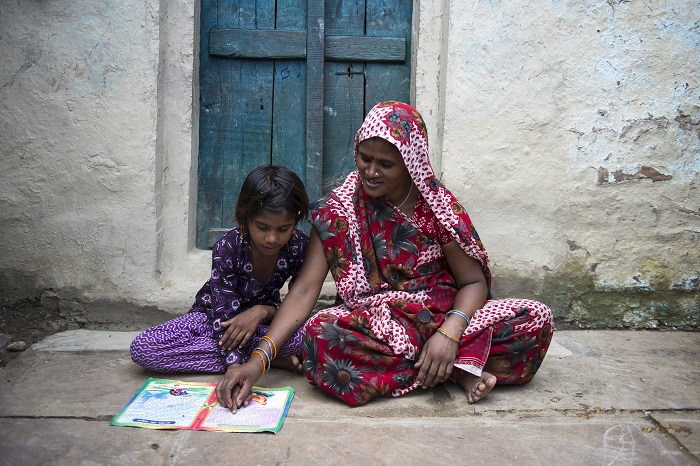 Mothers around the world can teach their children to read when equipped with the knowledge and tools to support literacy