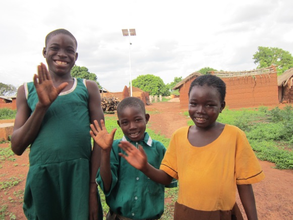 Samata’s Children in their school uniforms
