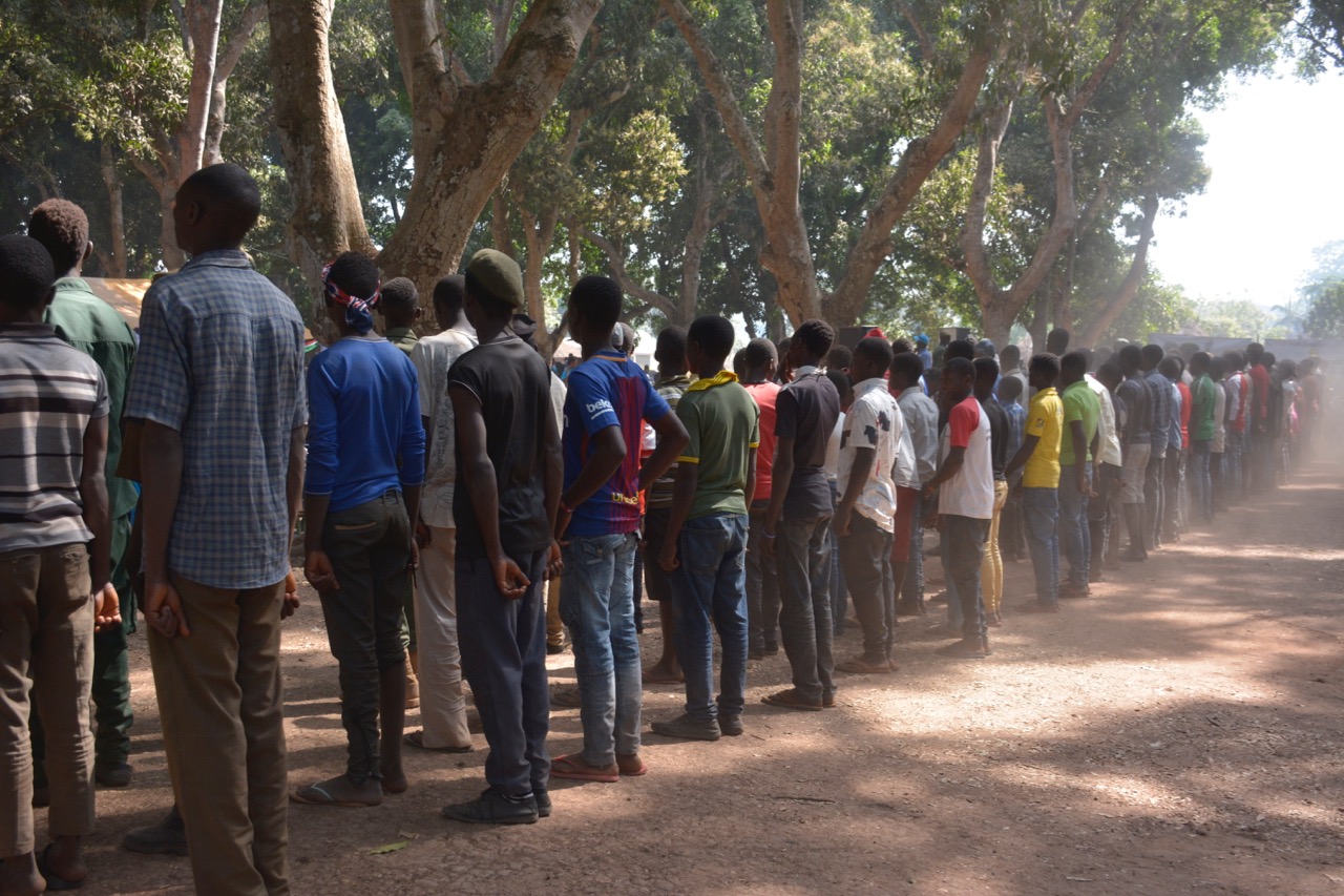 Release of children associated with armed groups