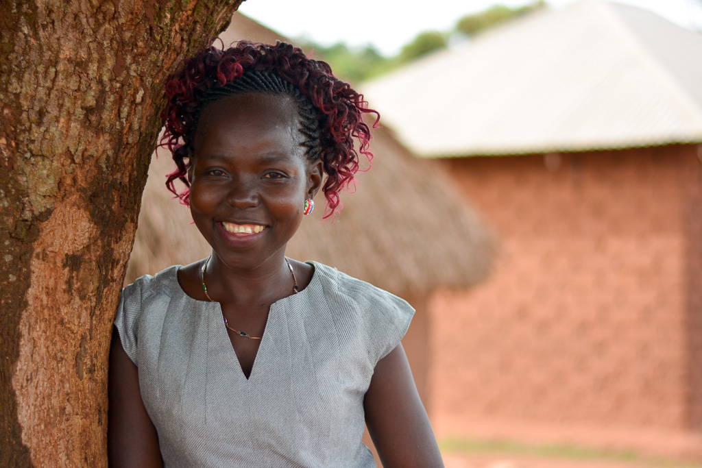 Portrait of Mary, a community volunteer