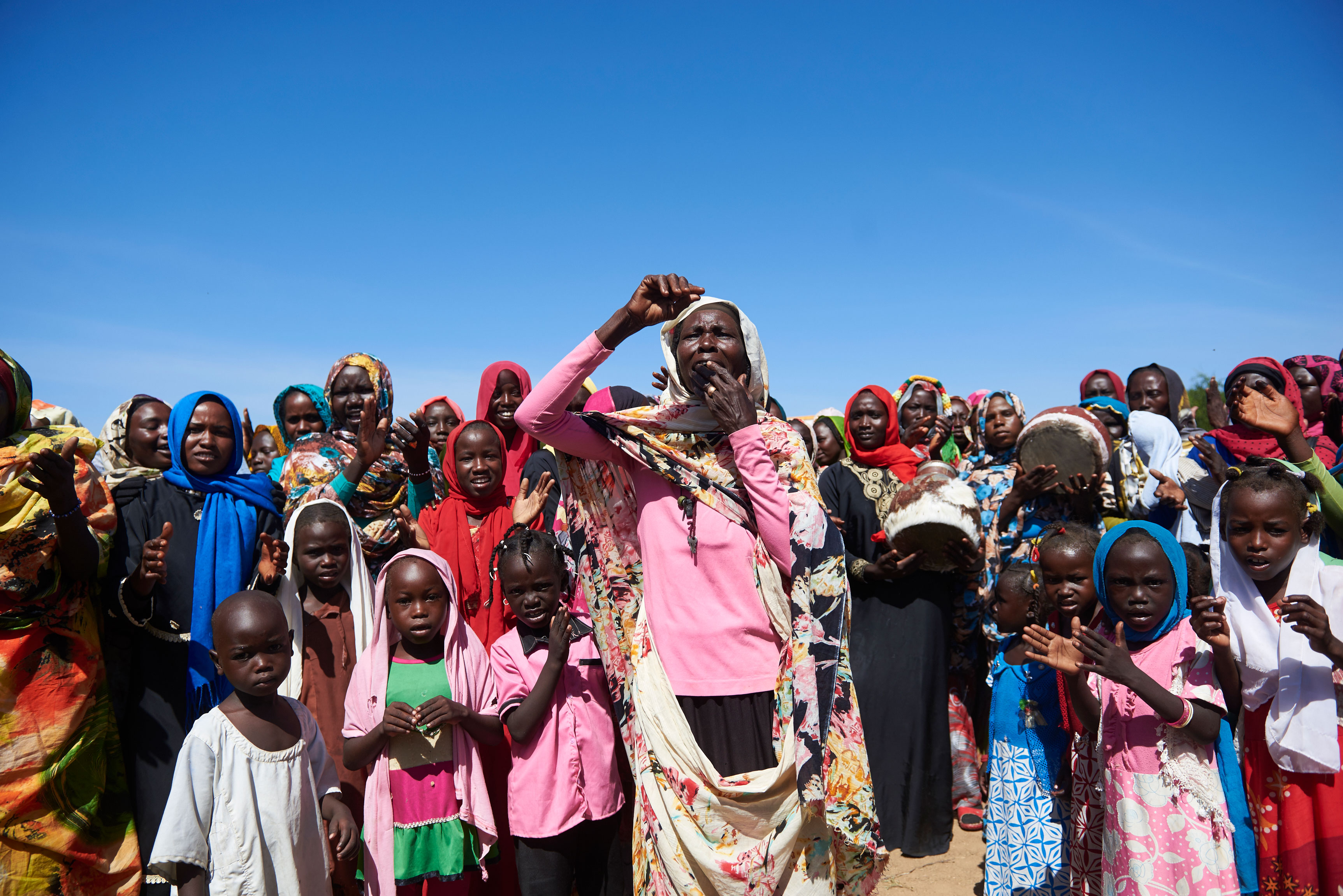 Different ethnic groups in the Darfur region are co-existing now, and social centres such as market places are promoting that. 