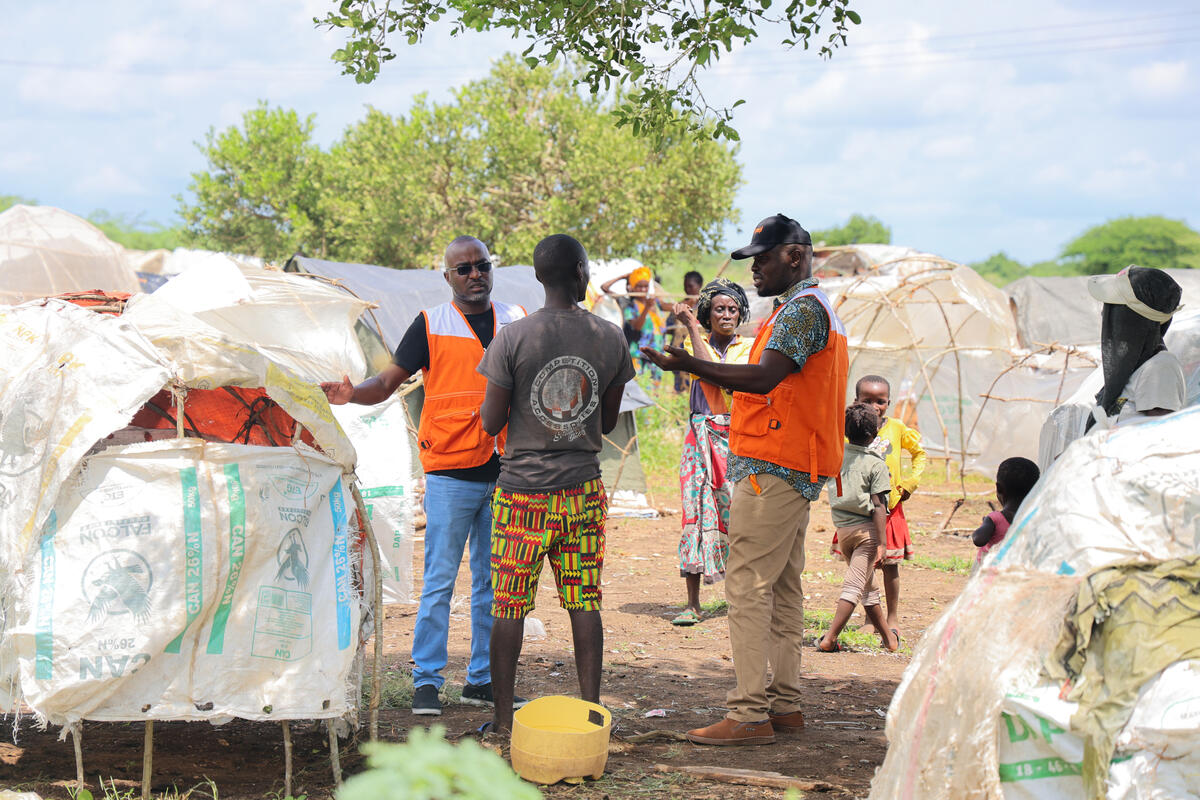 Families assisted following the impact of flooding in Kenya