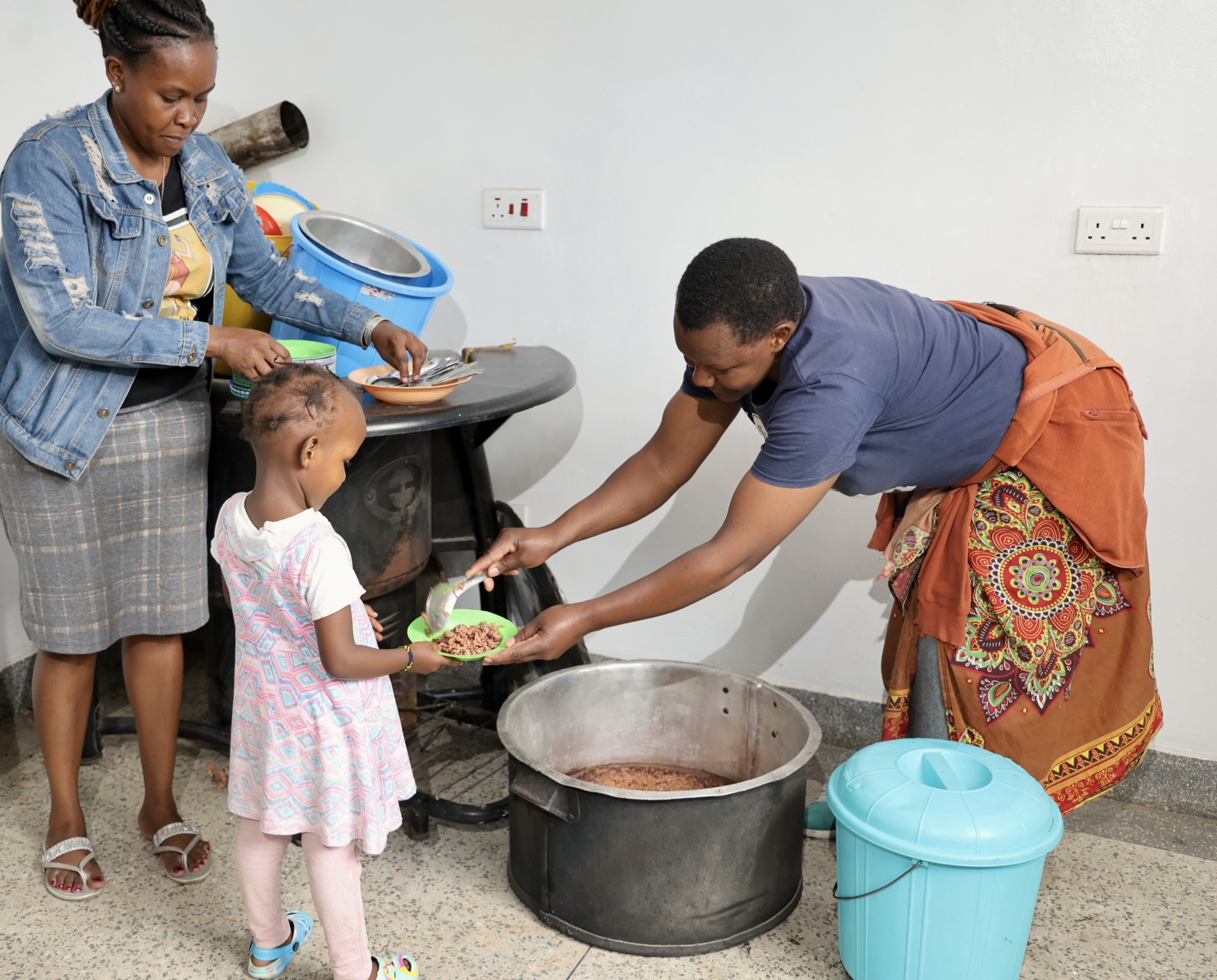 Children also get to eat in school