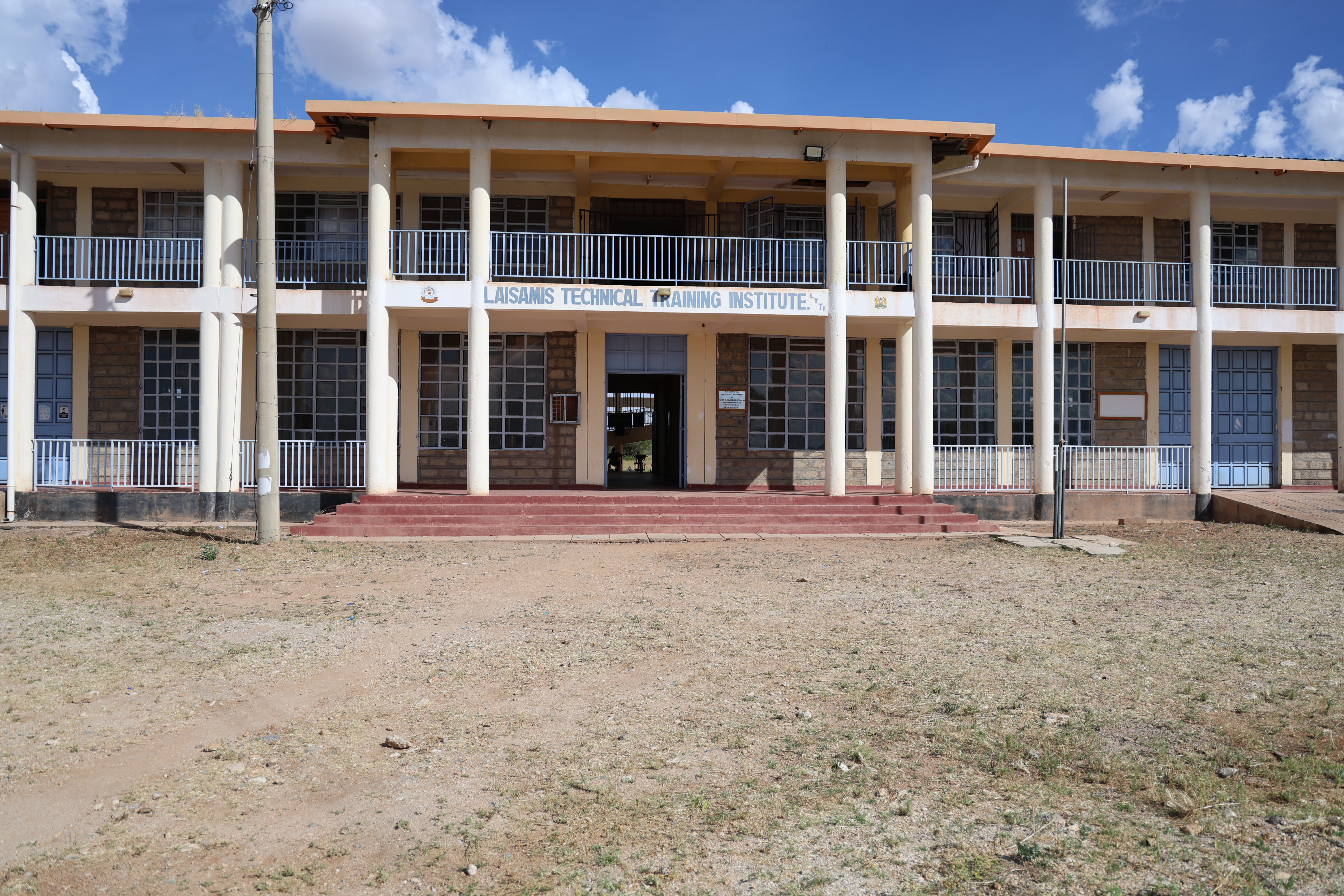 The Laisamis Technical Training Institute where the 15 youths who benefited from the JTIP Project are honing themselves with technical skills