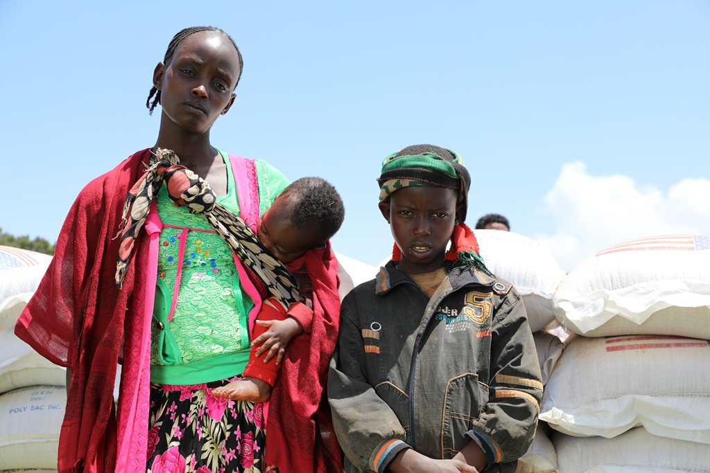 Abera Gemeda, a mother of two