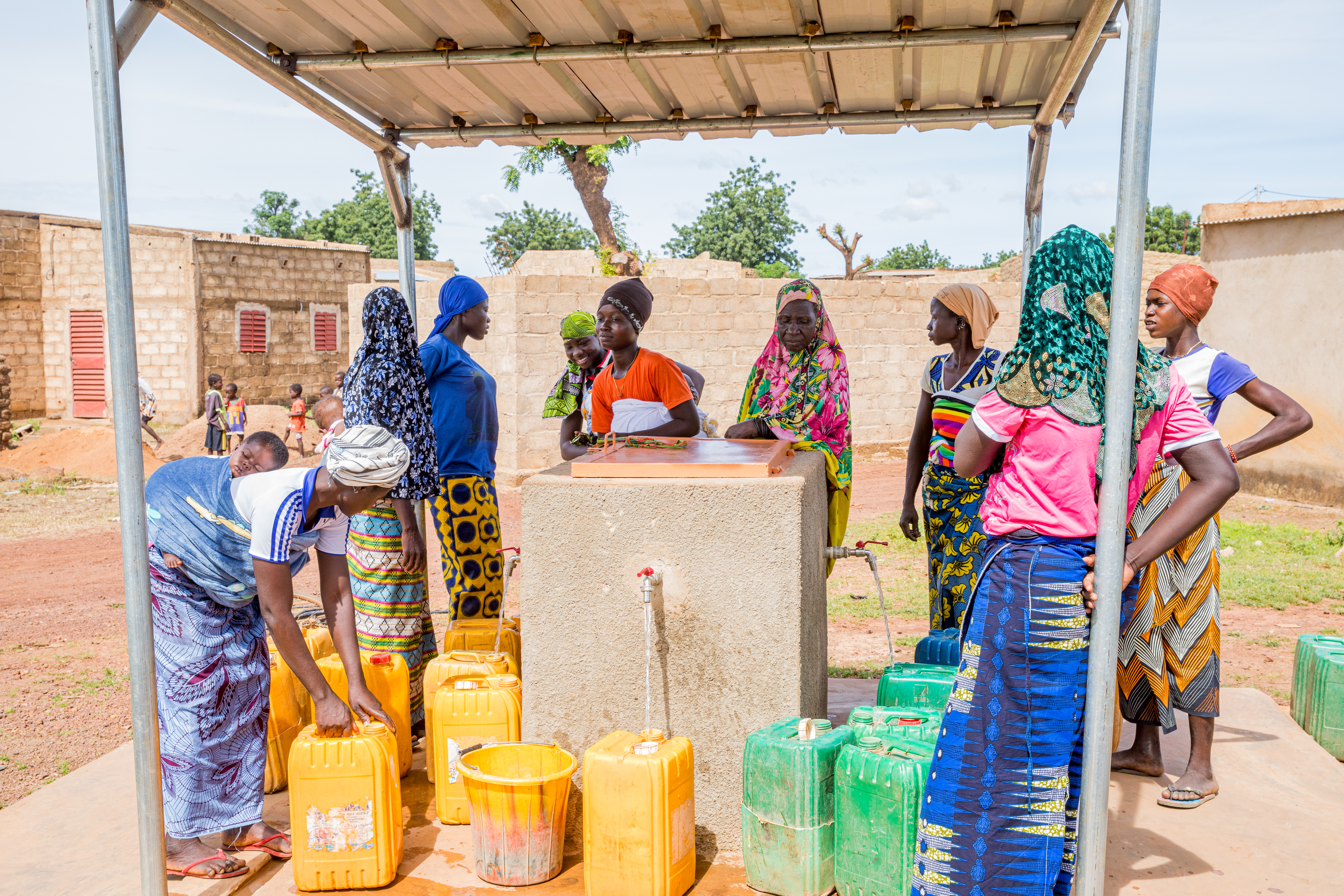 Tap built by World Vision