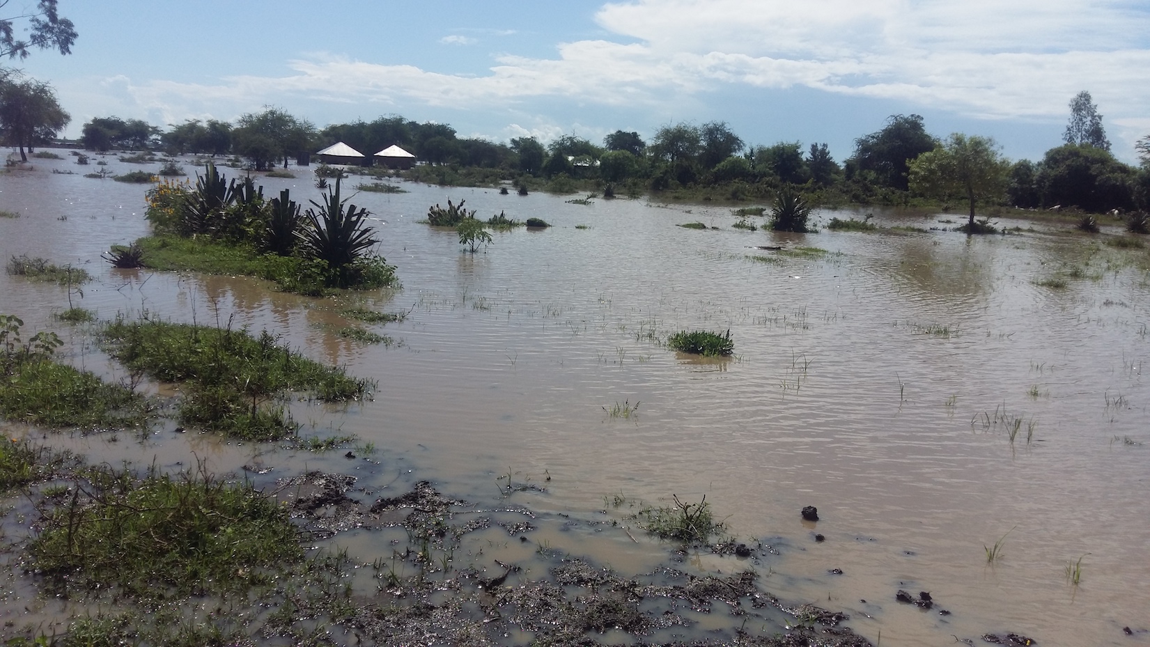 Floods destroyed property at Kalawa in Kenya's Machakos County. ©World Vision Photo/Hellen Owuor