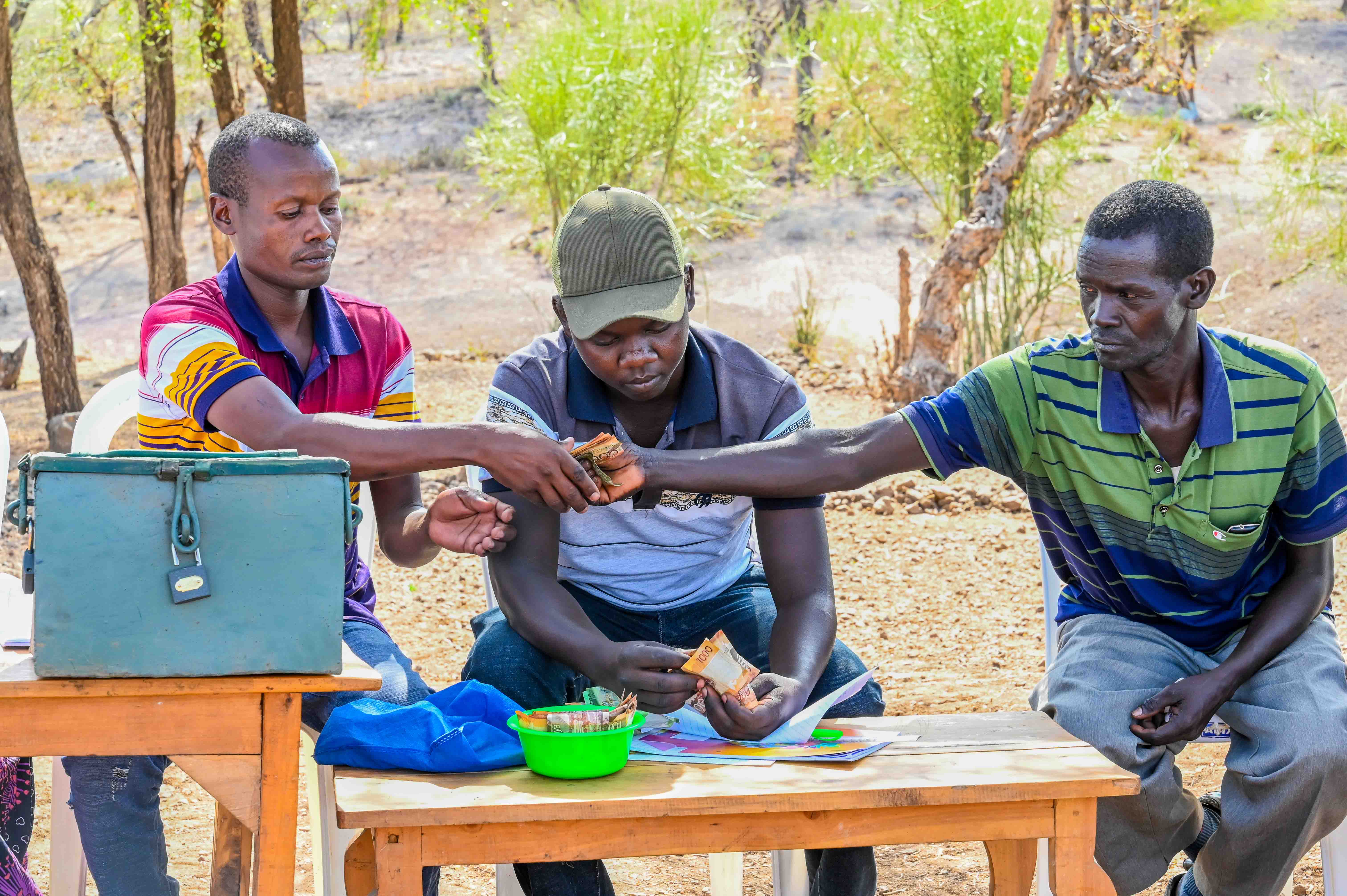 Musa was overjoyed to receive 24,000 KES during the share-out of their first saving cycle–an amount he had never held before in his life. ©World Vision Photo/ By Hellen Owuor