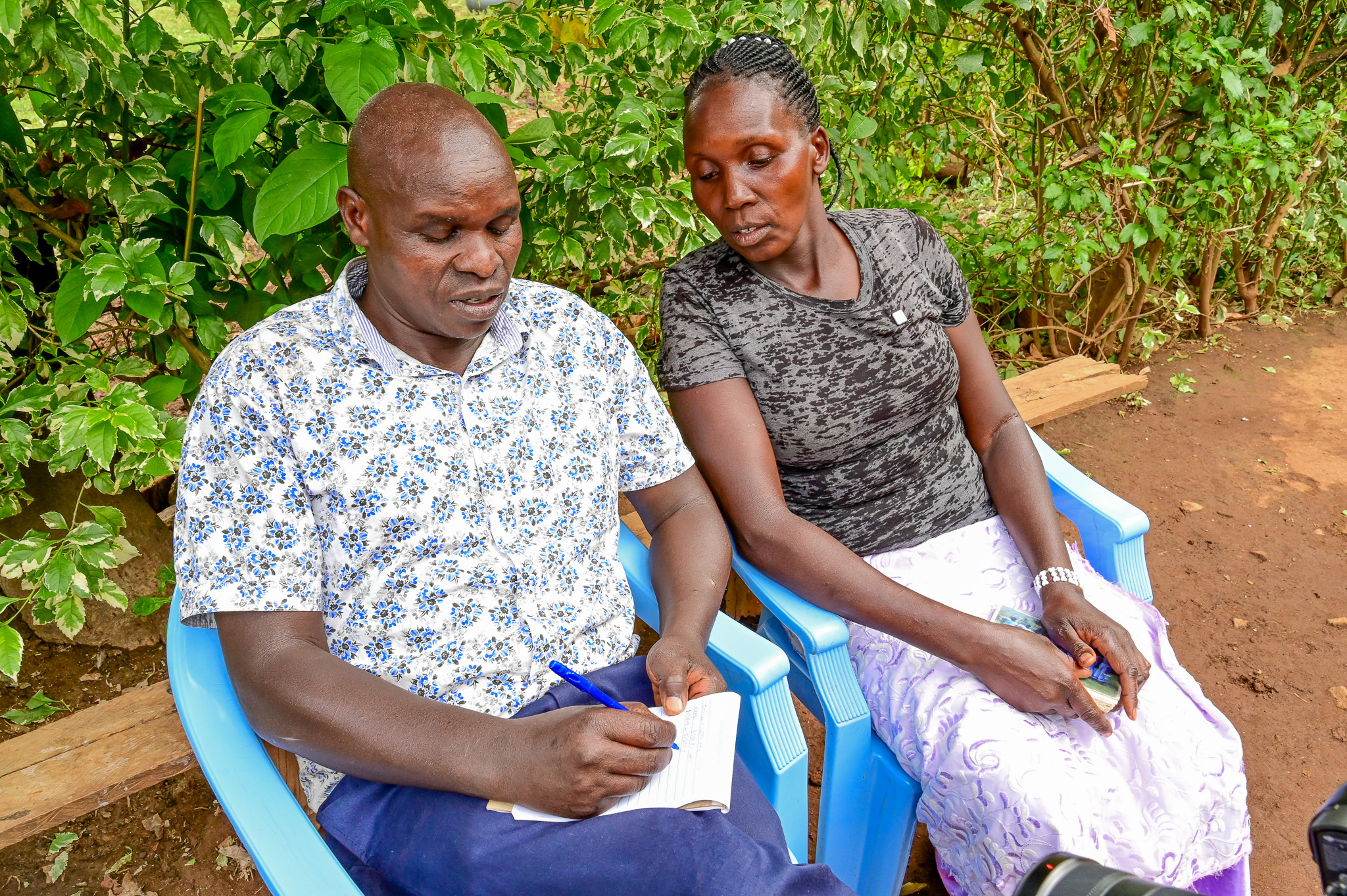 Dominic and Monica now speak openly about transparency and share equal responsibility in making financial decisions for their household. ©World Vision Photo/ Hellen Owuor
