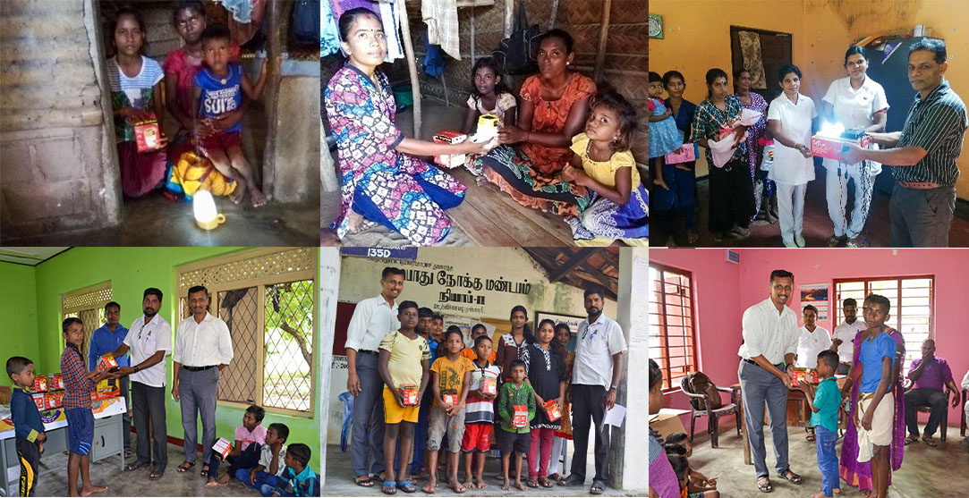 Distribution Pictures in Paddipolai and Koralaipattu