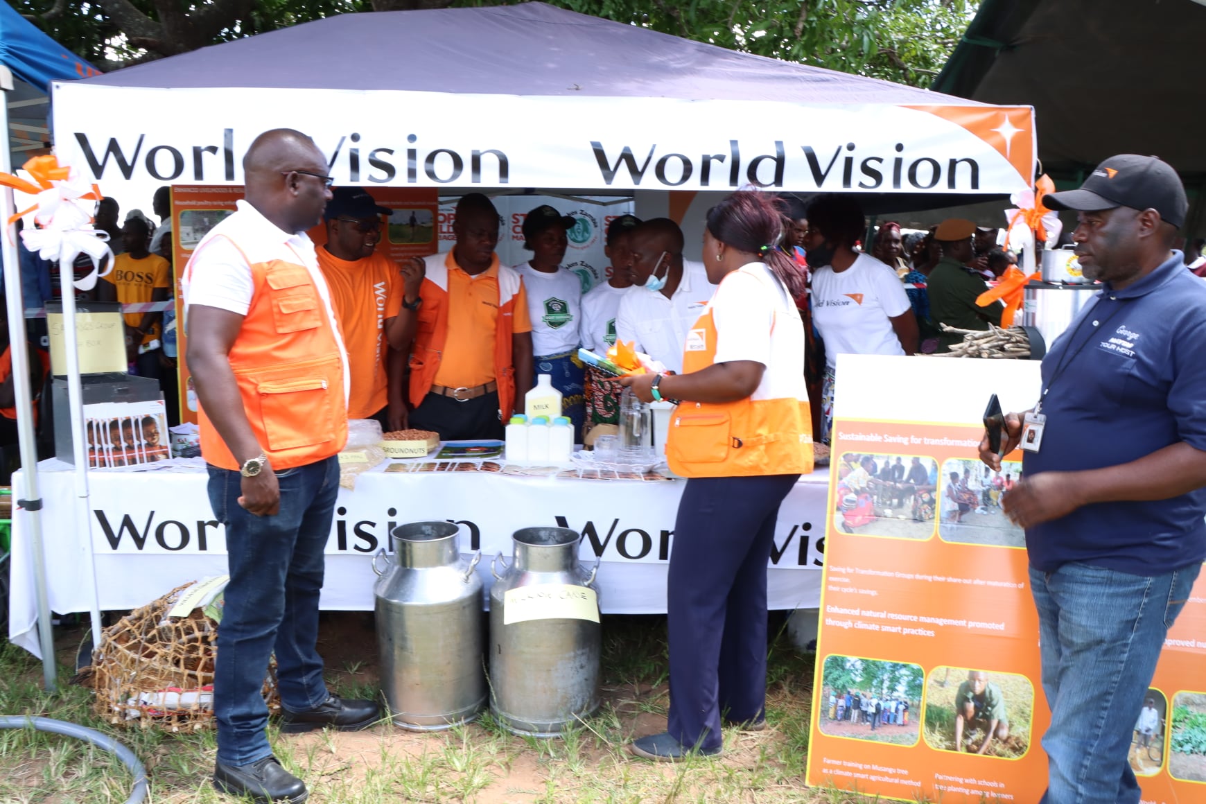 World Vision exhibition