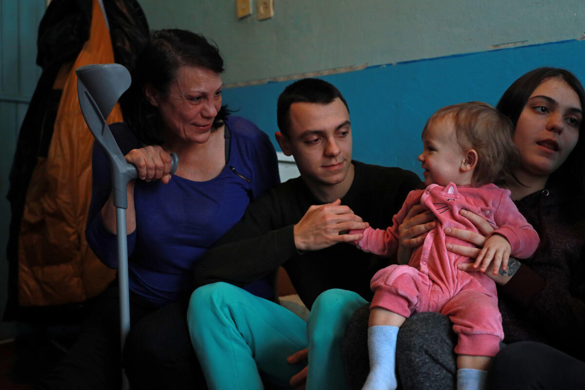 Iryna and family