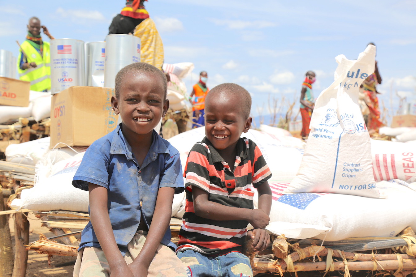 Children happy with the intervention