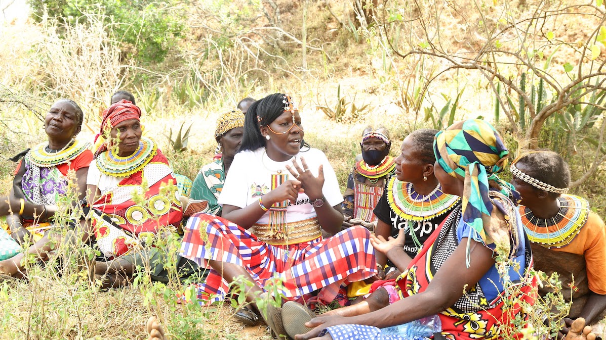Women in the Pokot and Samburu community 