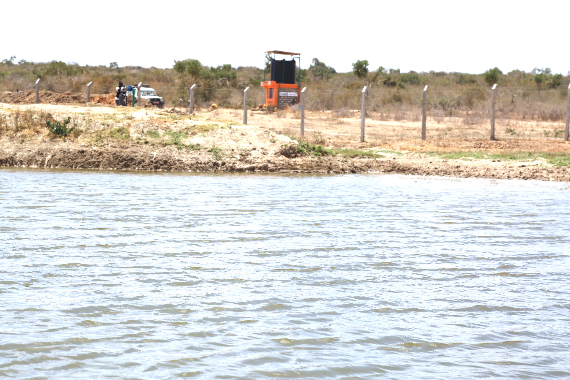 A full water pan