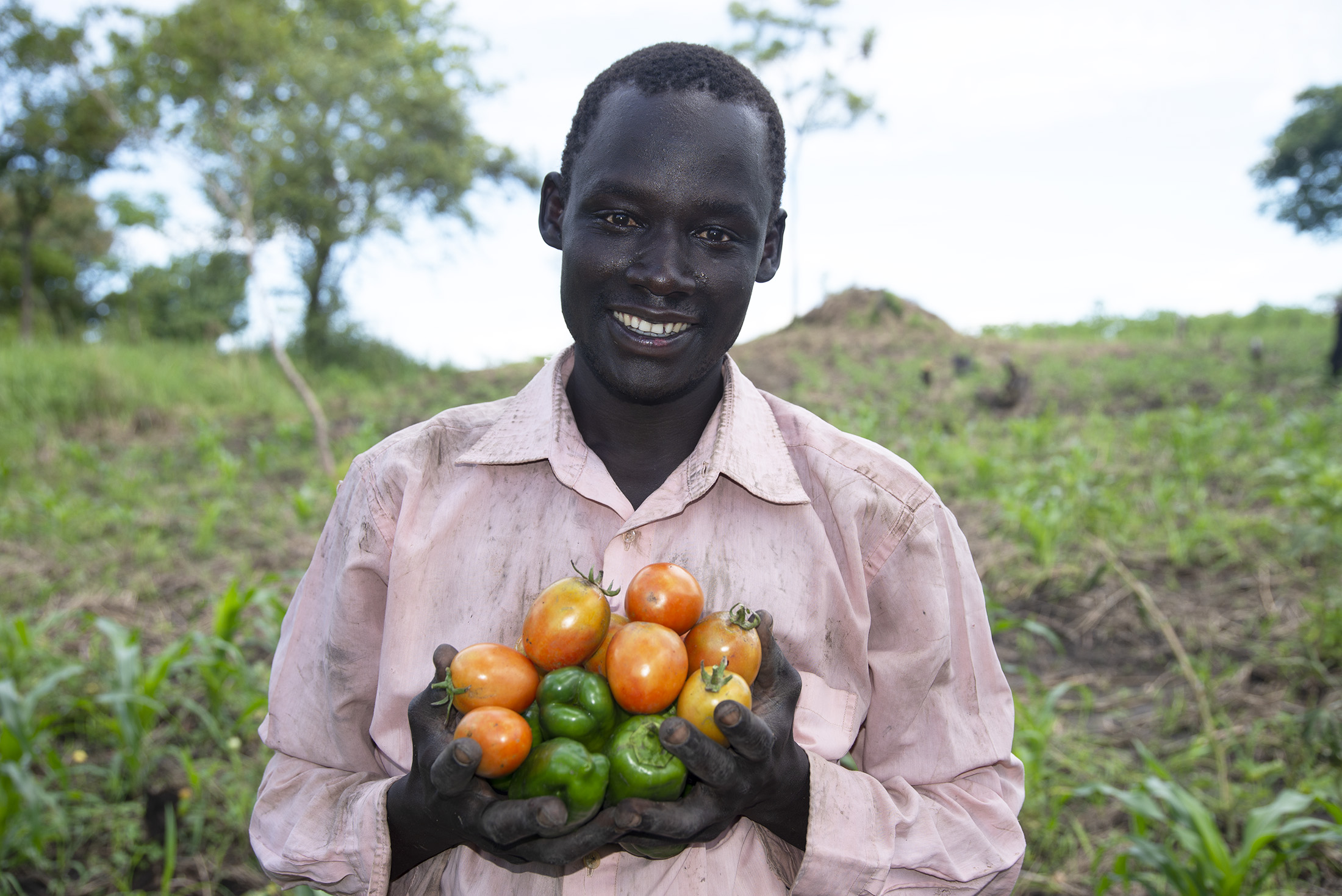 World Vision improving resilience and livelihood of refugee families in Adjumani district.